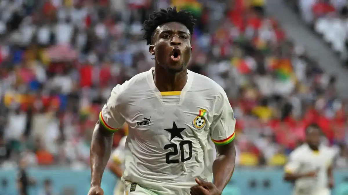 Mohammed Kudus, internacional ghanés de 24 años