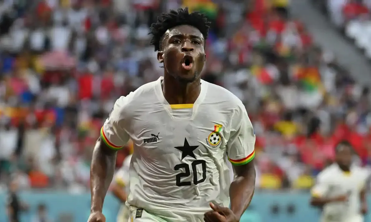 Mohammed Kudus, internacional ghanés de 24 años