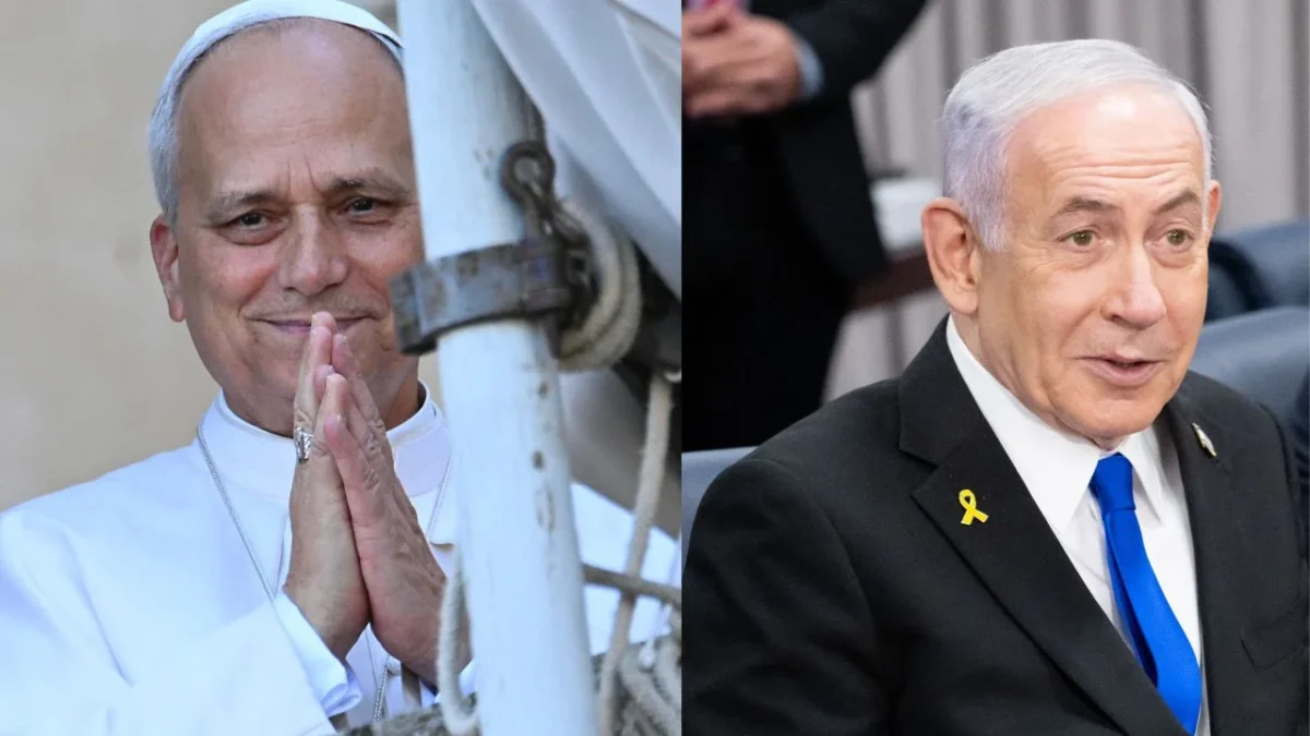 El papa León XIV y Benjamin Netanyahu, hablaron por teléfono este viernes