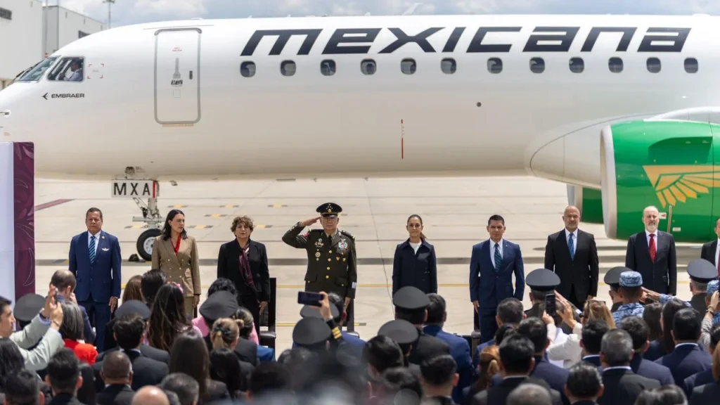 Mexicana de Aviación llevó a cabo la firma de un contrato con Embraer para la adquisición de 20 aeronaves nuevas