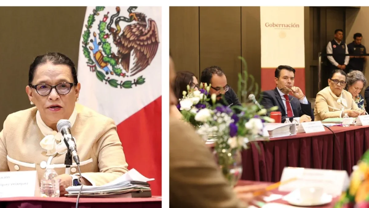 Rosa Icela se reúne con secretarios de Gobierno