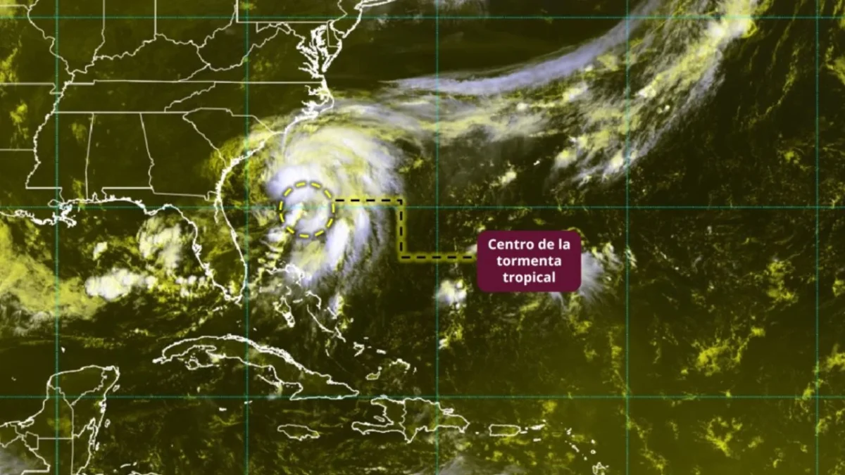 La tormenta tropical “Chantal” no representa una amenaza para México