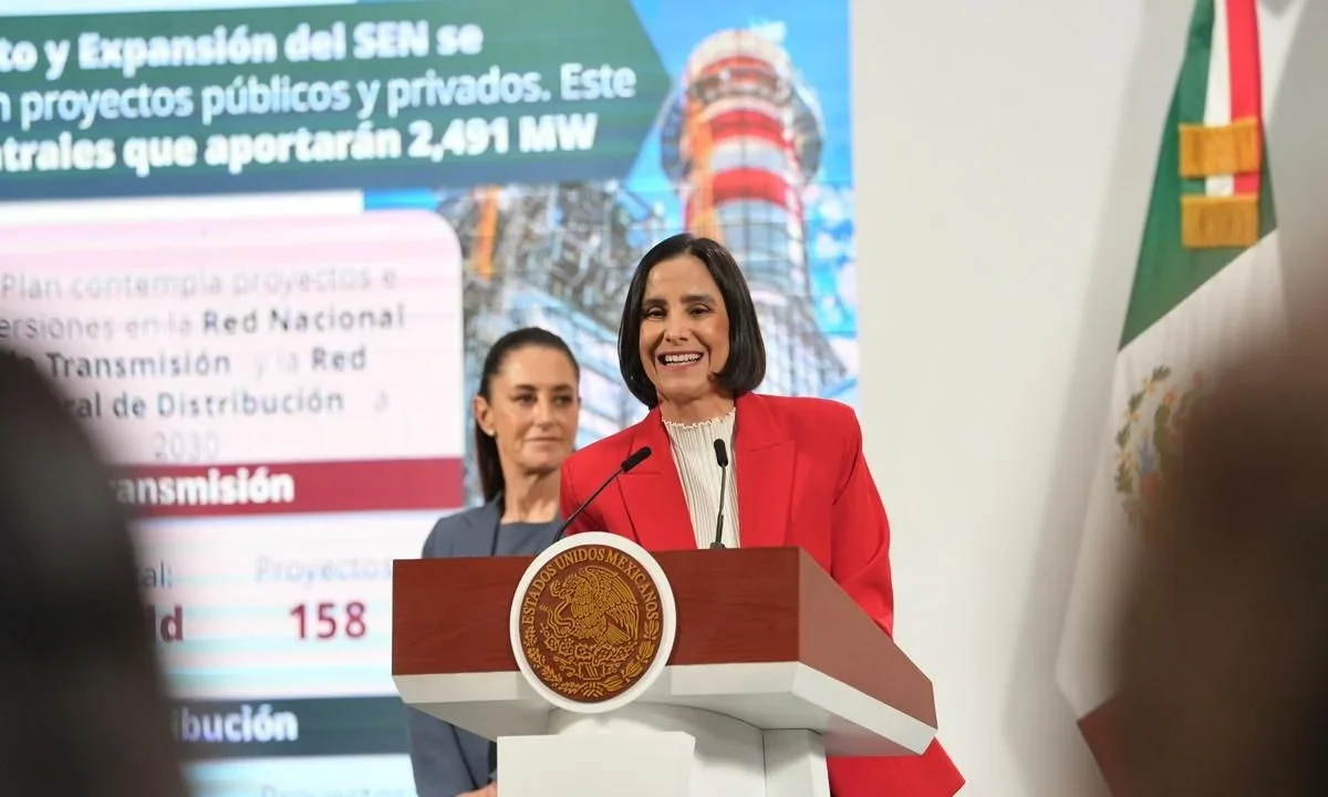 Sener garantiza capacidad para atender demanda nacional de electricidad