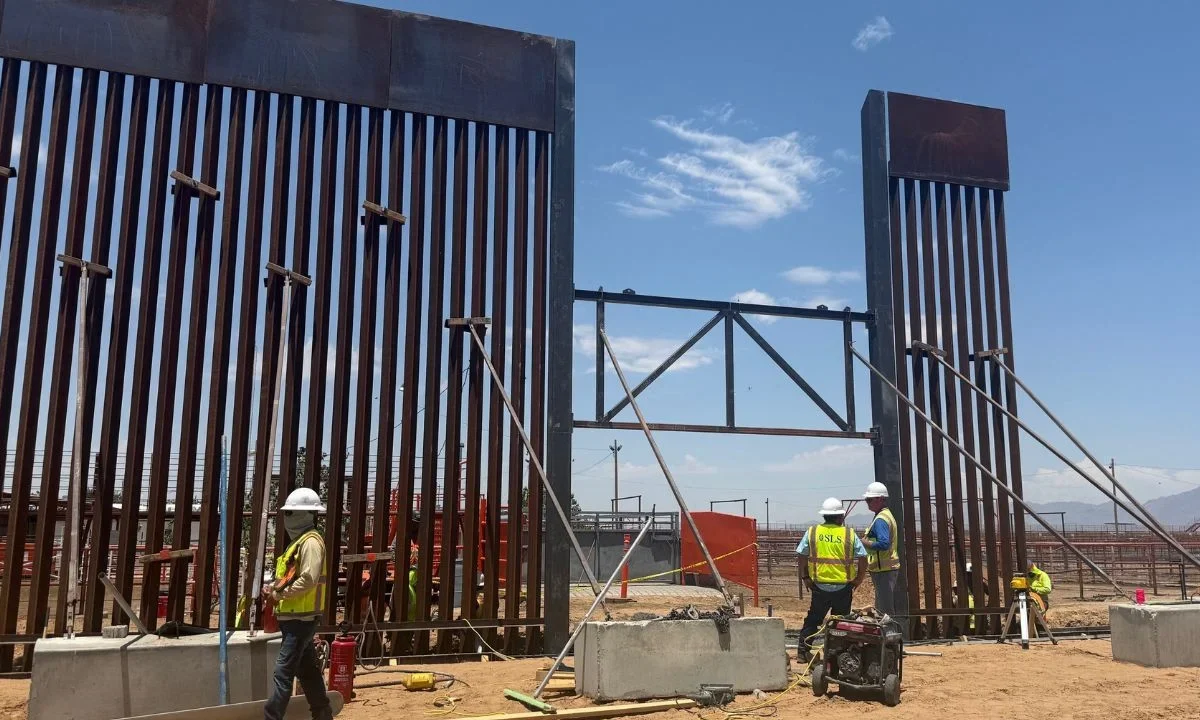 Sheinbaum Pardo aclaró que México no contribuye de ninguna forma en la construcción del muro fronterizo de Estados Unidos