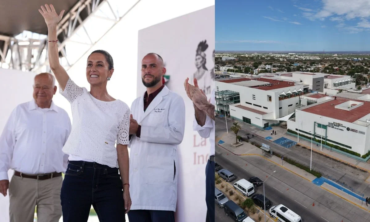 Sheinbaum inaugura la primera sala pública de hemodinamia en BCS