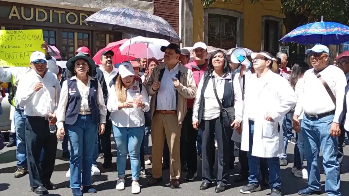 Trabajadores de servicios de salud del IMSS-Bienestar