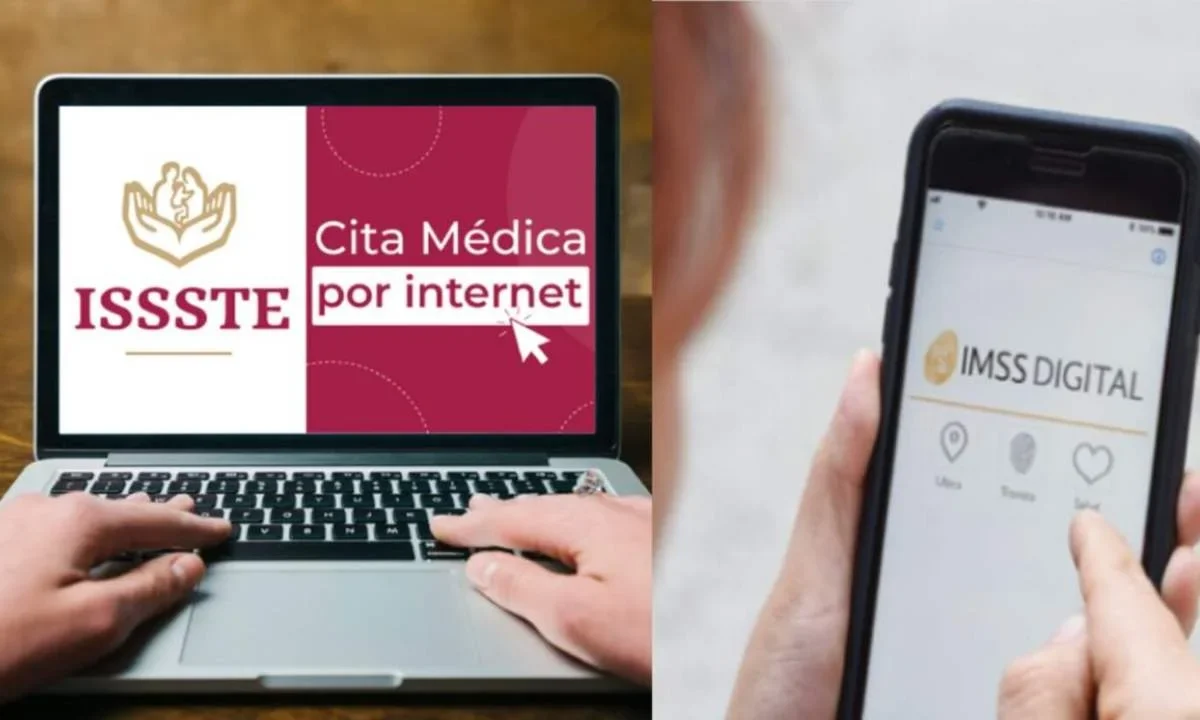 Así puedes tramitar una cita médica para el IMSS o ISSSTE en línea