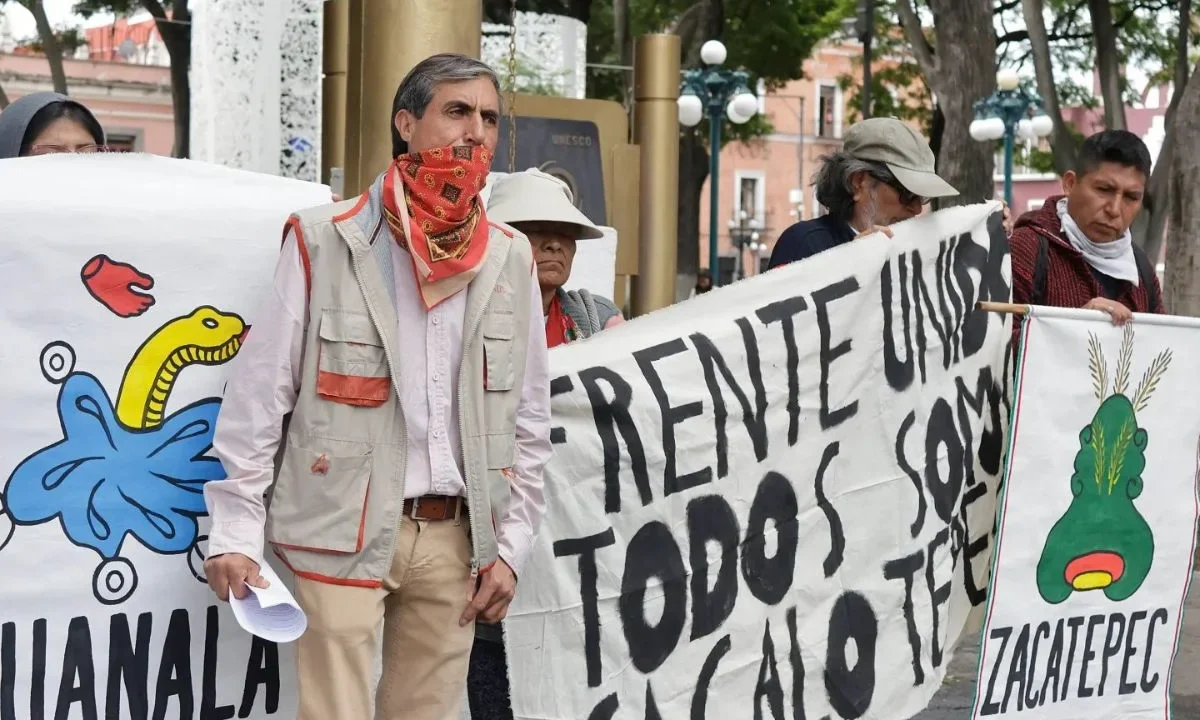 Romero Camacho fue detenido por su presunta responsabilidad en delitos de daño en propiedad ajena y despojo agravado.