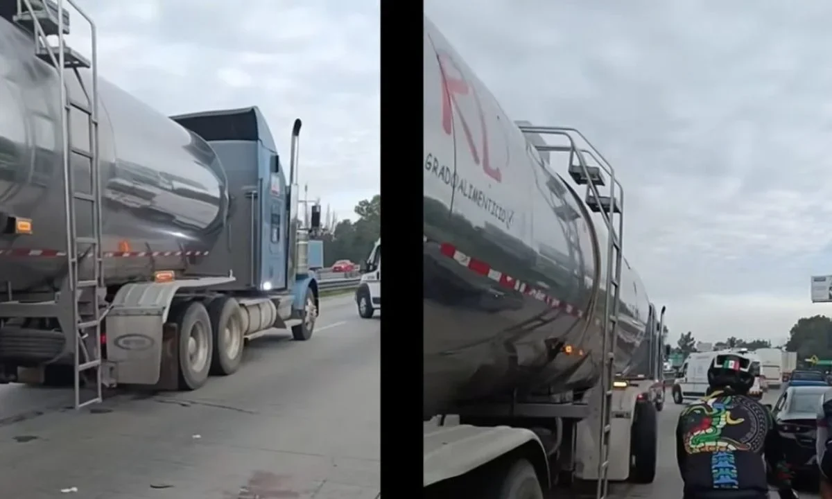 Atropellan a biker en rodada en la Méx-Qro, Huehuetoca