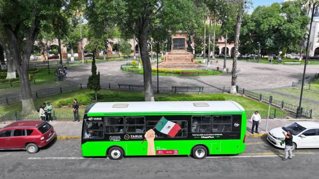 Autobús eléctrico 100% mexicano inició prueba en Morelia. Noticias en tiempo real