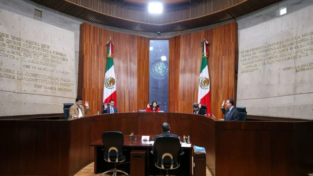 Batea el TEPJF queja por uso de acordeones en elección judicial
