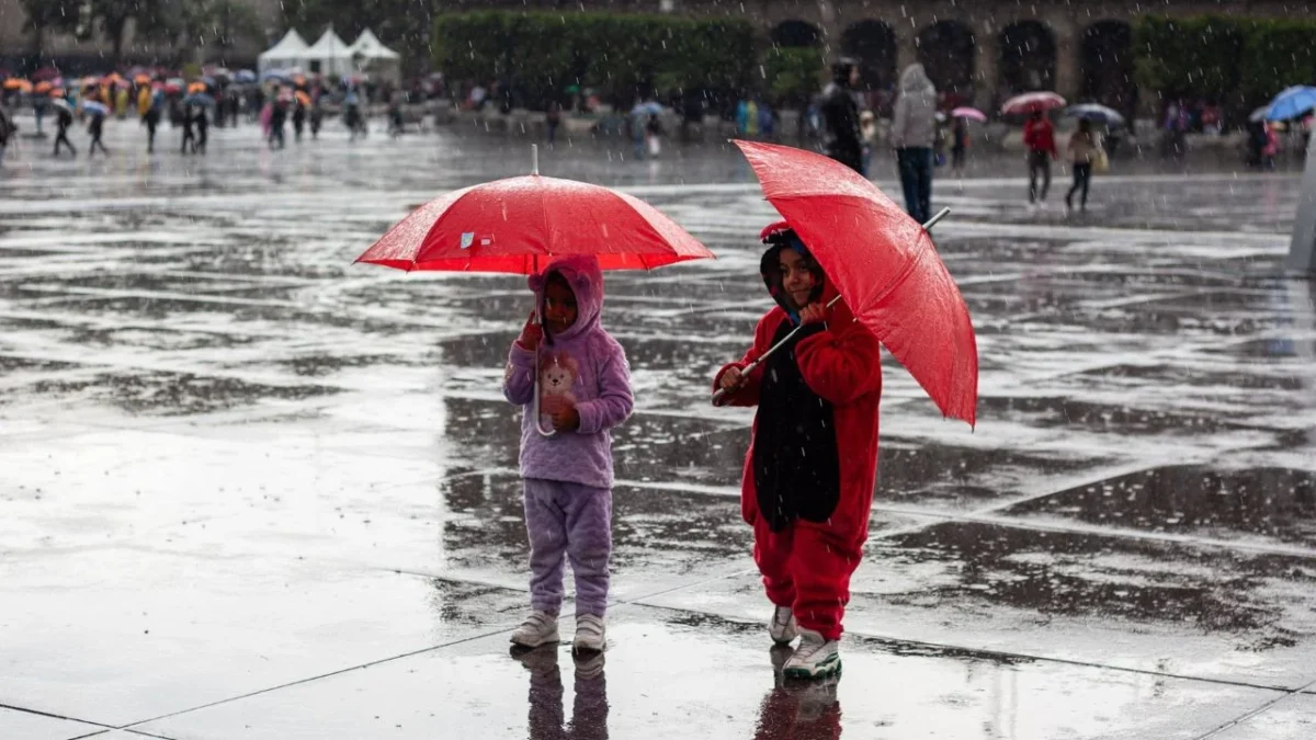 CDMX en alerta amarilla por pronóstico de lluvia y granizo
