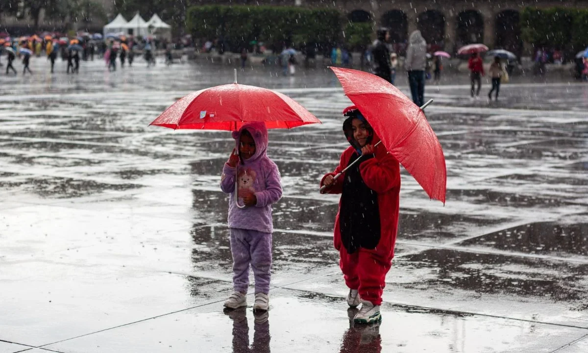 CDMX en alerta amarilla por pronóstico de lluvia y granizo