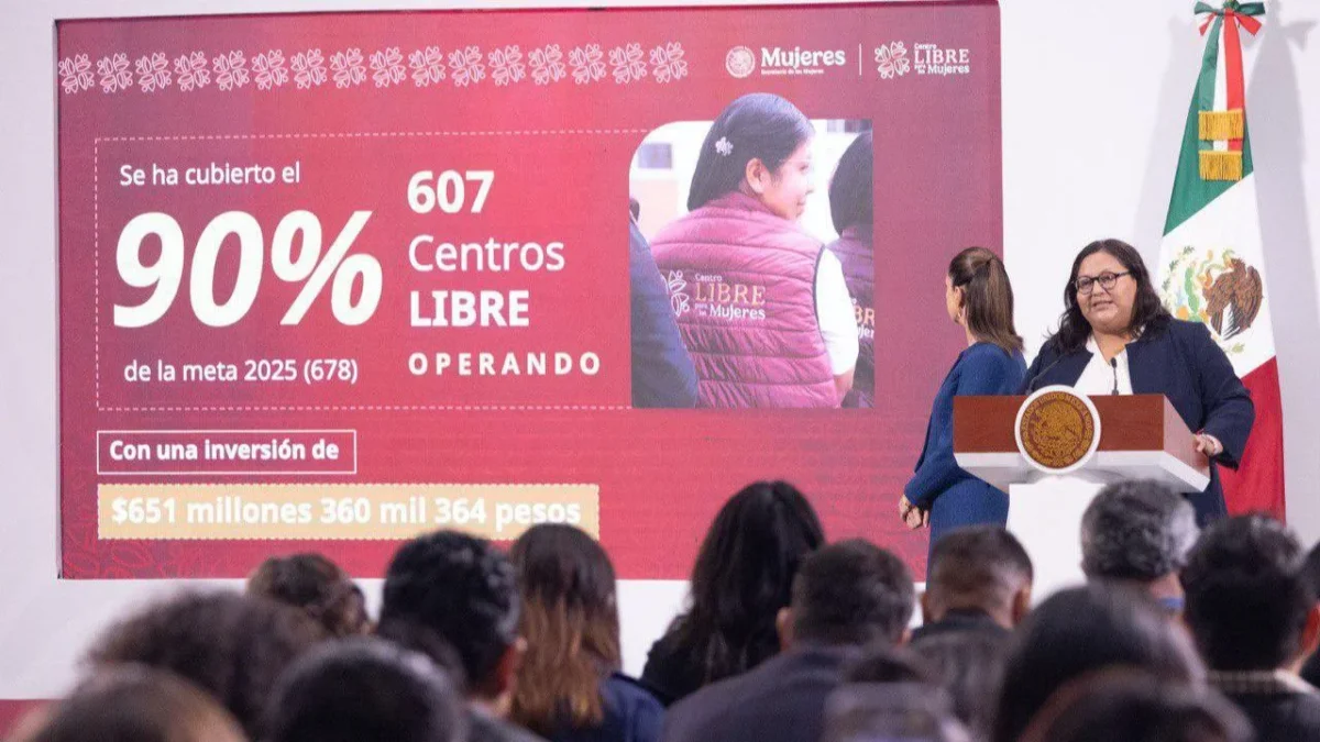 Los Centros LIBRE ya han atendido a casi 30 mil mujeres en todo el país, informó la secretaria de las Mujeres, Citlalli Hernández.