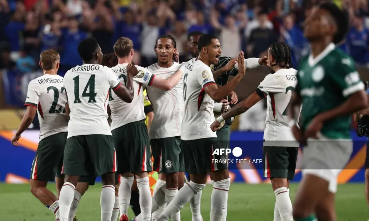 El Chelsea vence al Palmeiras y se medirá al Fluminense en semifinales del Mundial de Clubes.