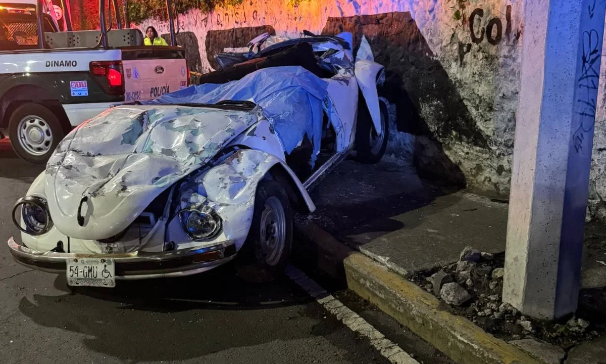 Choque deja tres personas sin vida en Magdalena Contreras
