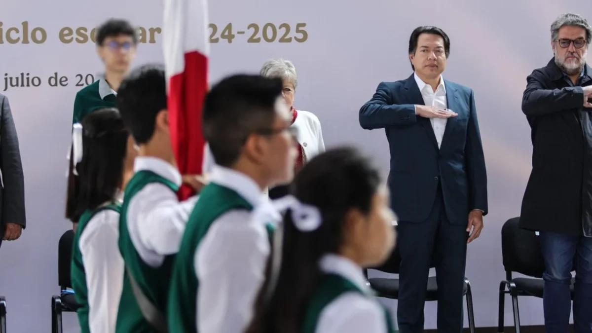 Cierra ciclo escolar 2024-2025 con avances en programas educativos: Mario Delgado, titular de la SEP.