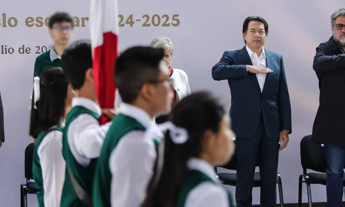 Cierra ciclo escolar 2024-2025 con avances en programas educativos: Mario Delgado, titular de la SEP.