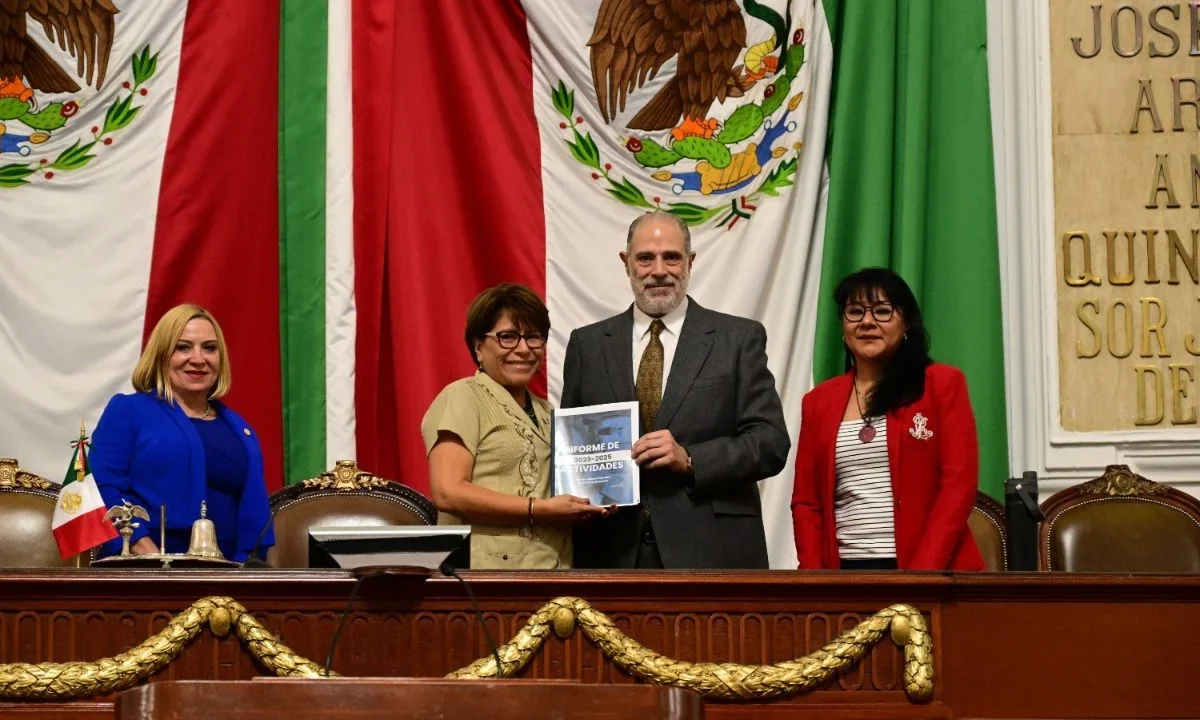 CJC entrega informe final de actividades a Congreso CDMX