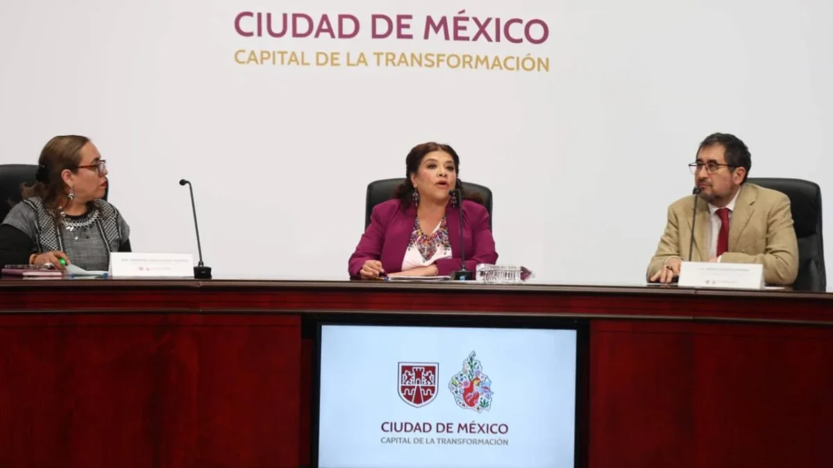 Clara Brugada anuncia medidas contra la gentrificación en la Ciudad de México.