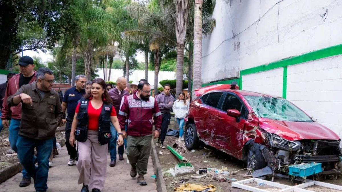 Continúa atención por afectaciones de lluvia en Magdalena Contreras