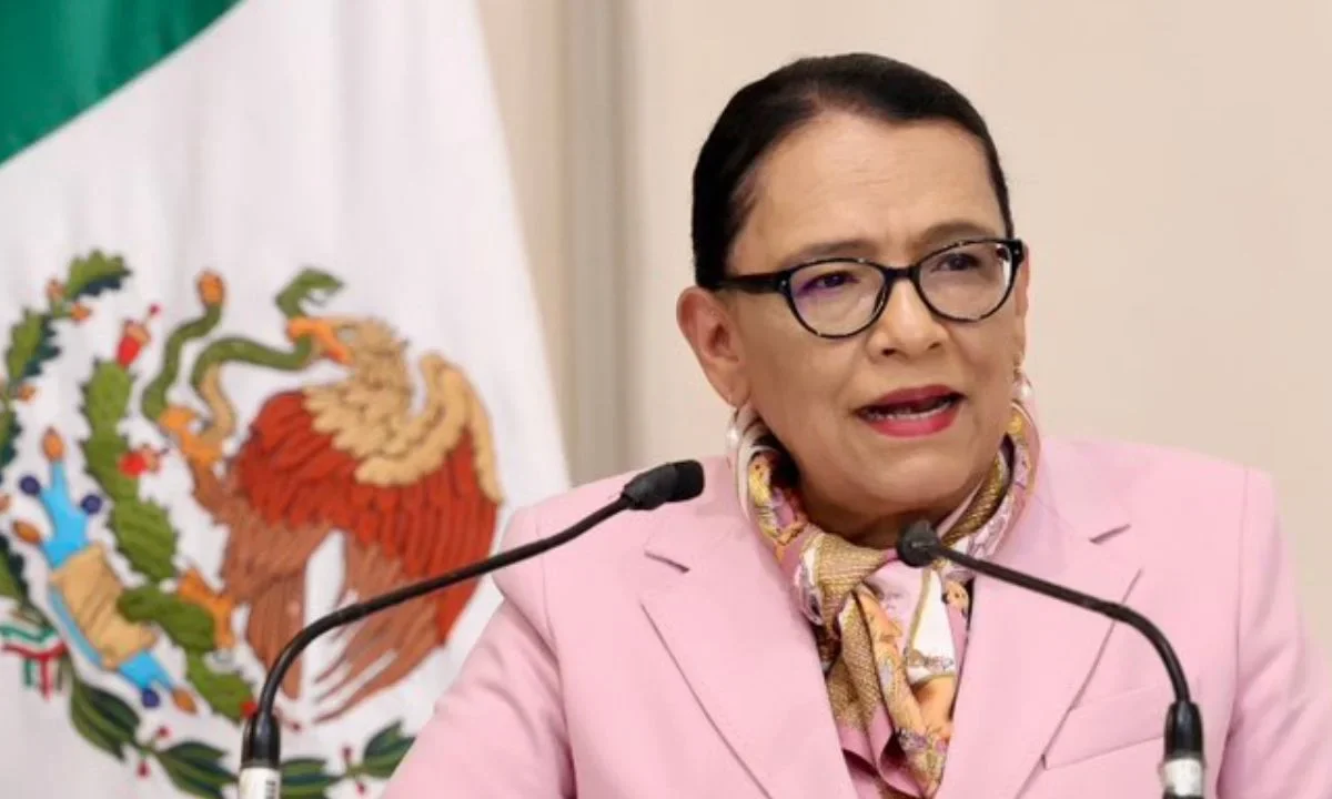 Rosa Icela Rodríguez, titular de la Secretaría de Gobernación (Segob).
