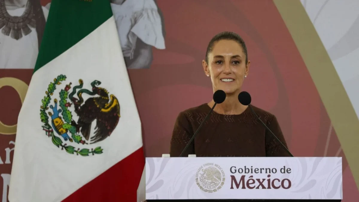 La presidenta Sheinbaum negó que su gobierno le tema al crimen organizado y refrendó su voluntad de defender la soberanía y el bienestar.