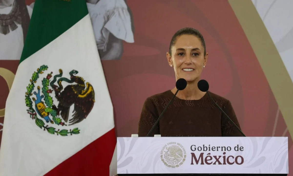 La presidenta Sheinbaum negó que su gobierno le tema al crimen organizado y refrendó su voluntad de defender la soberanía y el bienestar.