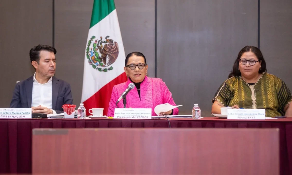 Rosa Icela Rodríguez mencionó que se continuará trabajando para erradicar la maternidad infantil.