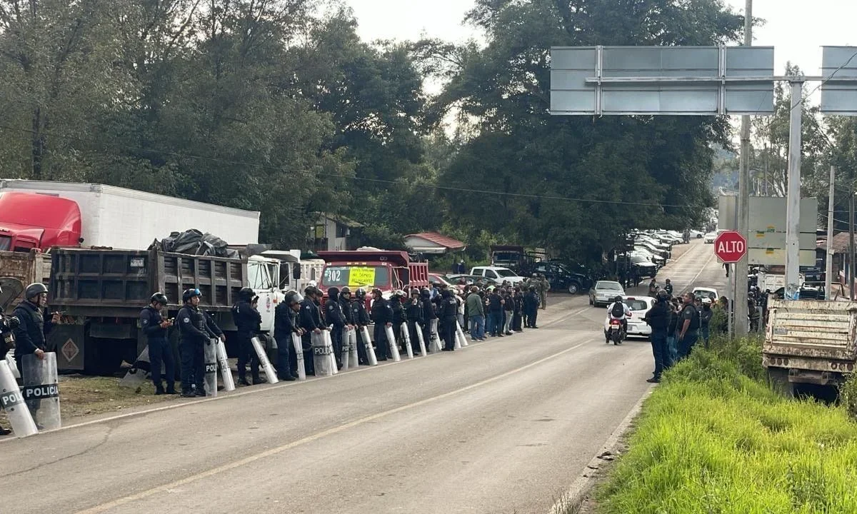 Crece tensión tras operativo Liberación en municipios del sur del Estado de México.