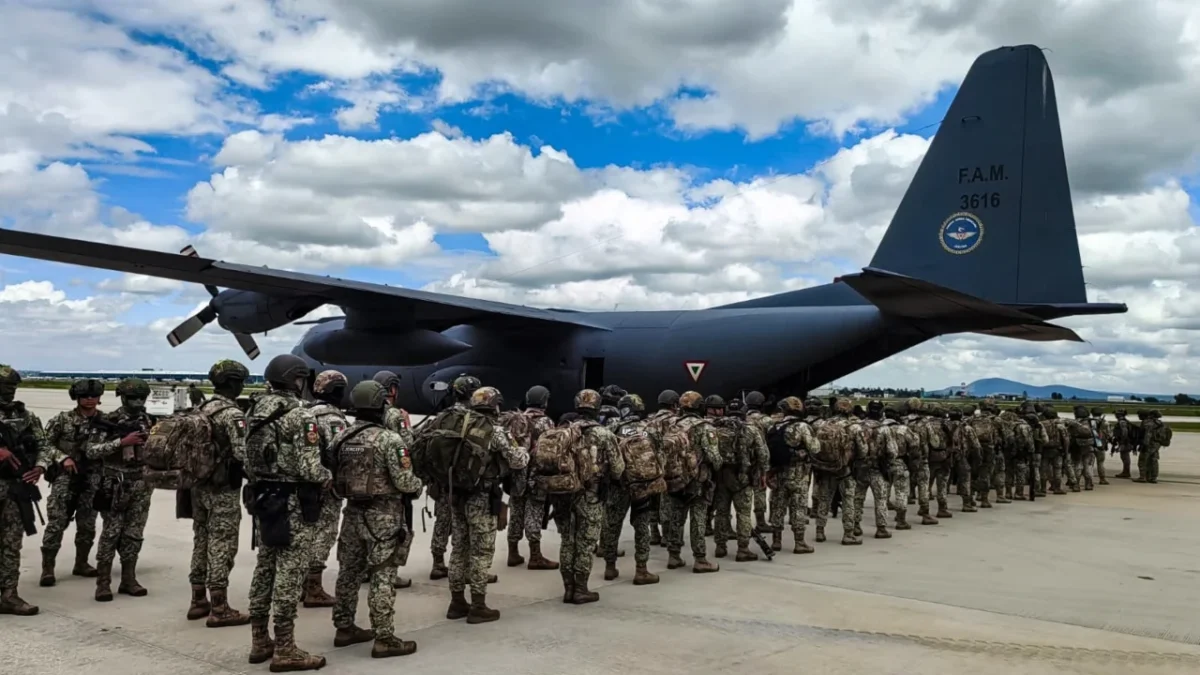 Defensa envió fuerzas especiales de la Guardia Nacional y del Ejército a Sinaloa