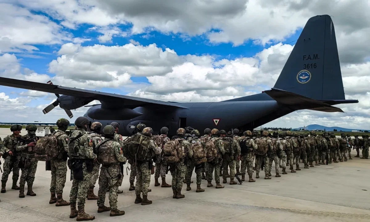 Defensa envió fuerzas especiales de la Guardia Nacional y del Ejército a Sinaloa