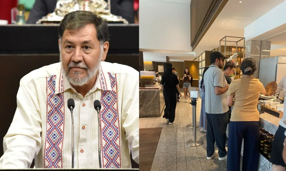 Gerardo Fernández Noroña calificó de clasista la crítica a Andy López Beltrán por desayunar en un hotel de lujo en Tokio.