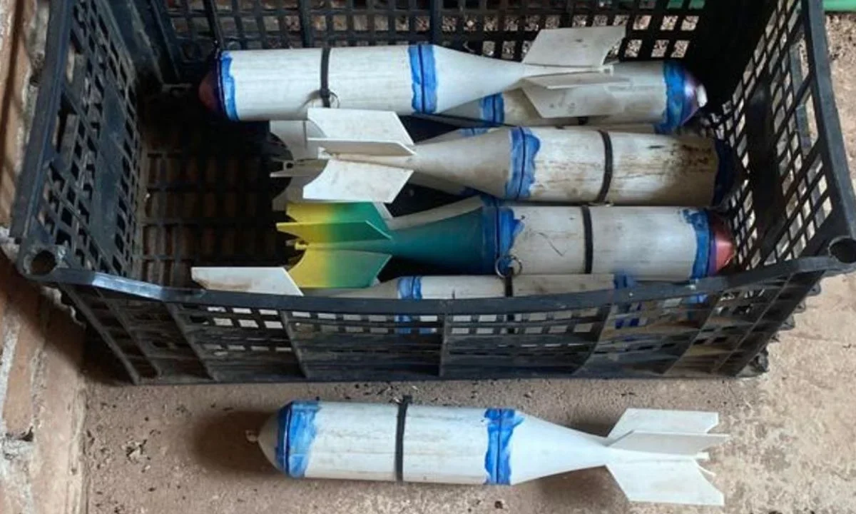 En Sinaloa, Fuerzas Federales aseguraron 87 artefactos explosivos artesanales, la mayoría en el municipio de Cosalá.