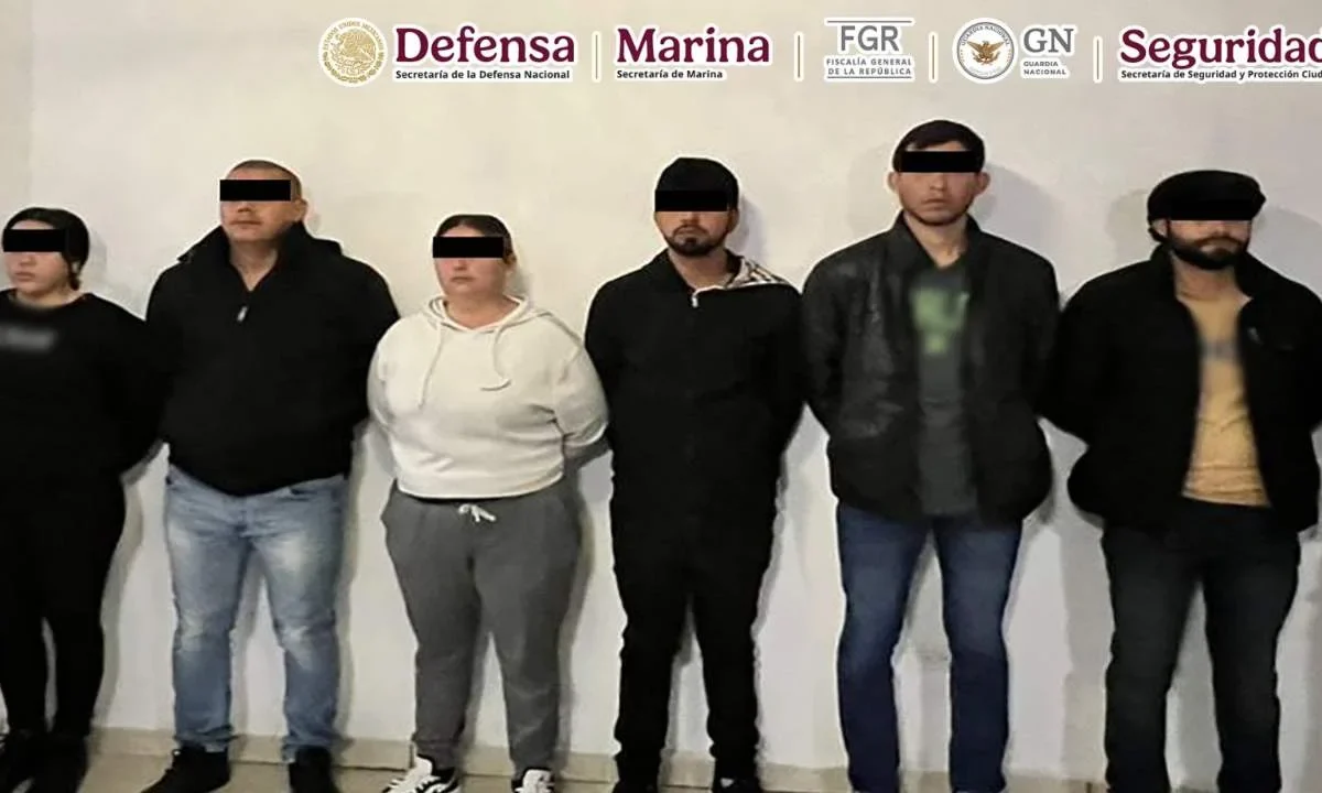Fuerzas Federales detuvieron en Tijuana a seis presunto narcomenudeo