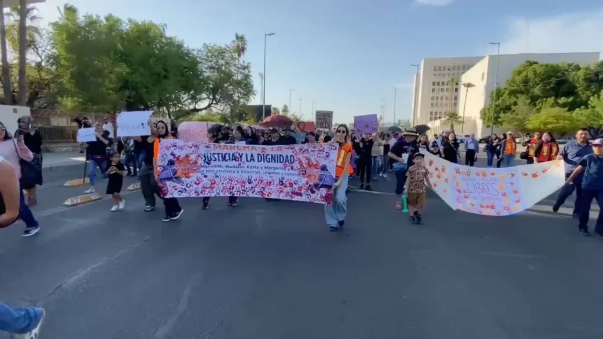 Los participantes clamaron contra la impunidad en el caso de los cuatro asesinatos.