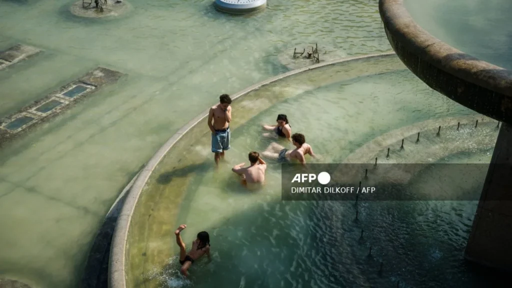 ola de calor en Francia