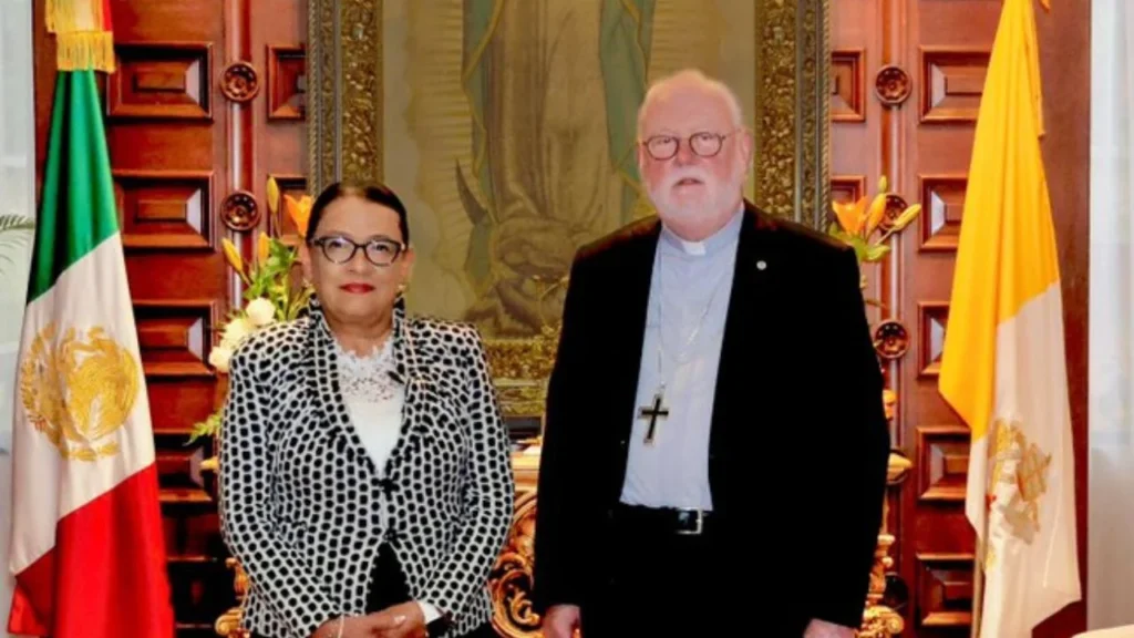 Fraternal y cordial reunión con el canciller del Vaticano: Rosa Icela. Noticias en tiempo real