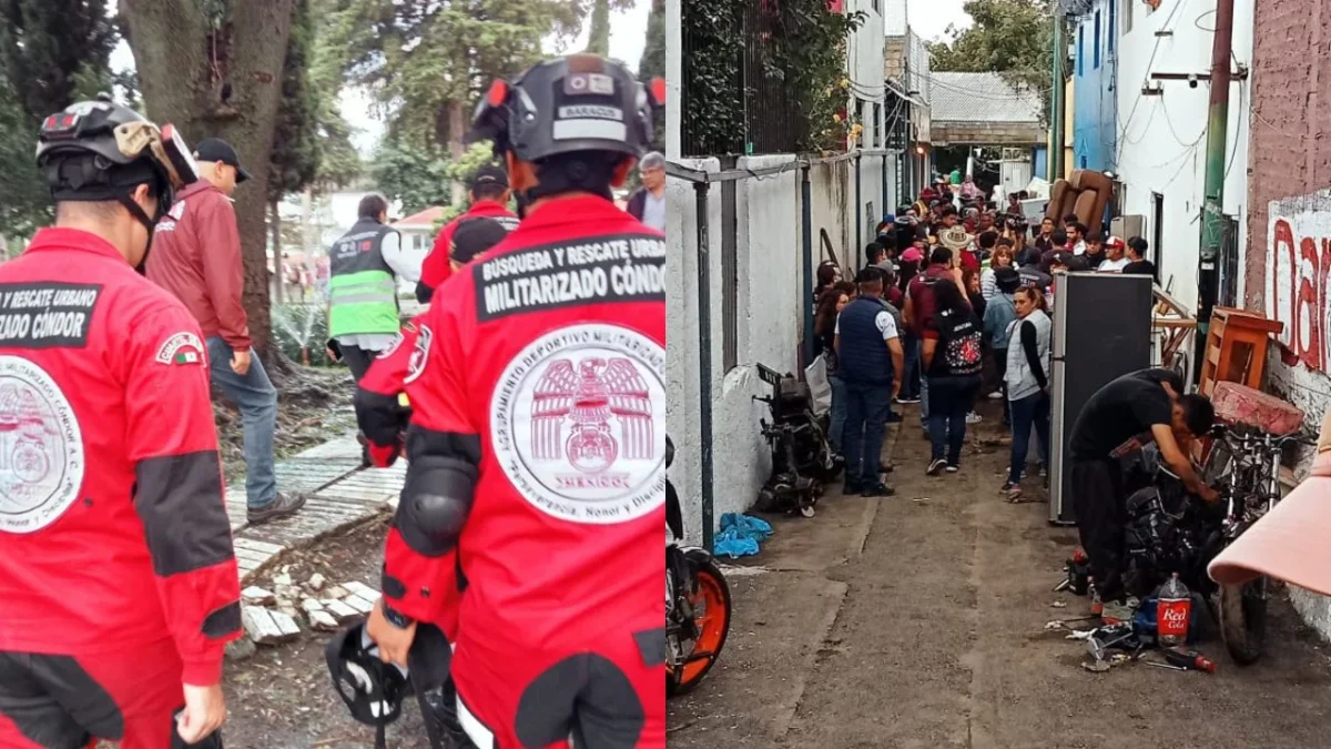 Gobierno CDMX implementa plan emergente por lluvia atípica en la alcaldía Magdalena Contreras.
