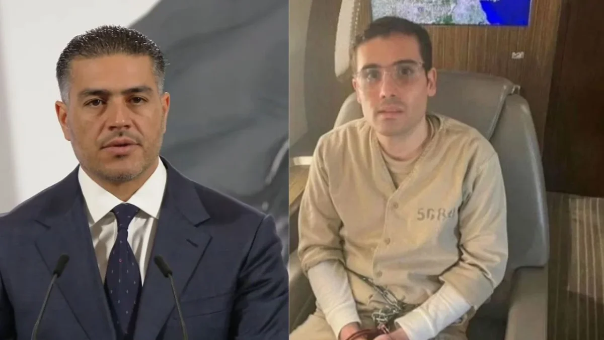 Harfuch asegura que Ovidio Guszmán sigue detenido en EU