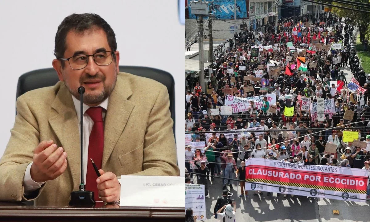 El secretario de Gobierno, César Cravioto, advirtió que existe una intención de provocación en la convocatoria de la Tercera Marcha contra la Gentrificación en la CDMX.