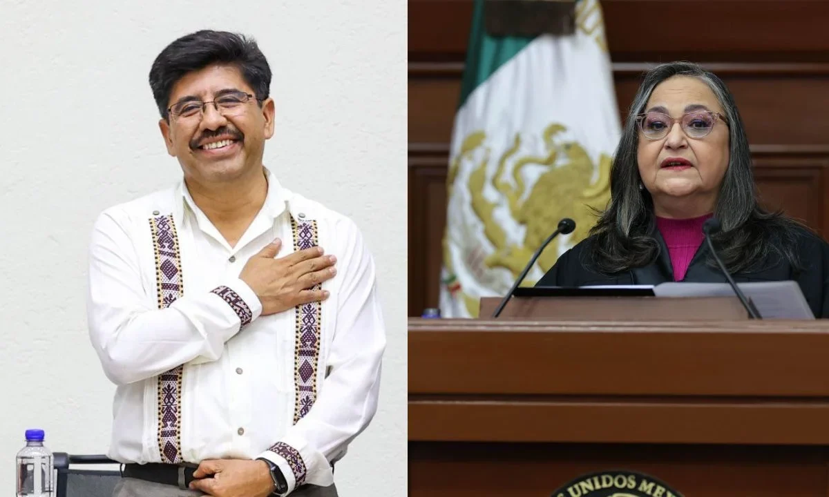 La ministra Norma Piña sostuvo una reunión con el ganador de la elección judicial, Hugo Aguilar, en la que establecieron una línea de trabajo