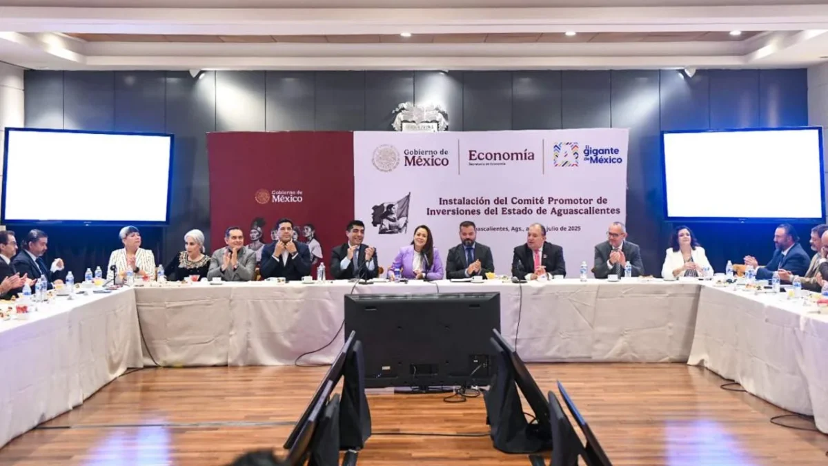 Instalan comité para atraer más inversiones al estado de Aguascalientes.