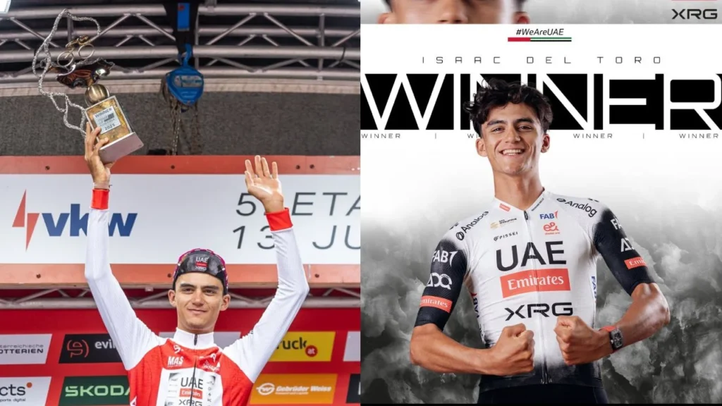Isaac Del Toro conquista del Tour de Austria. Noticias en tiempo real