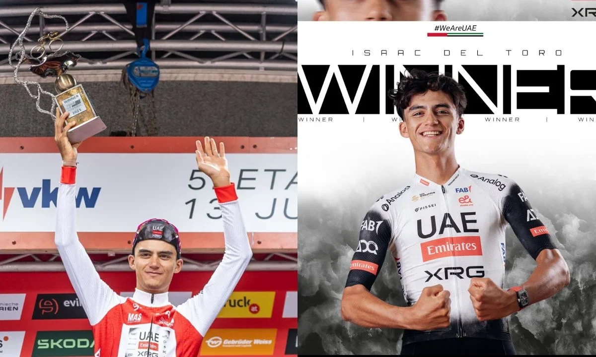 Completadas las cinco fechas que duró el Tour de Austria, en donde se adjudicó tres victorias individuales, el mexicano Isaac Del Toro se proclamó campeón de dicha competición, tras adueñarse de la clasificación general este domingo.