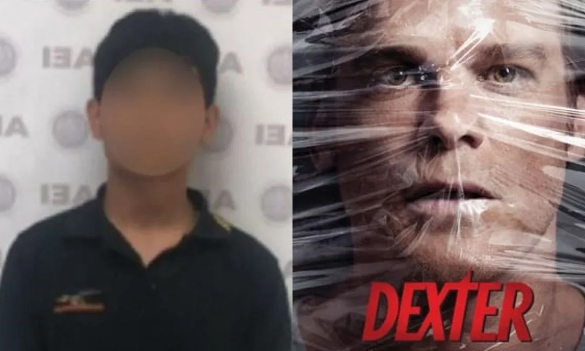 Joven que asesinó a su novia de 13 años se inspiró en la serie Dexter: Fiscalía de Baja California.
