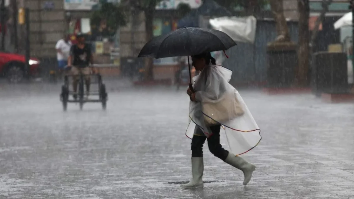 Continuarán las fuertes lluvias en gran parte del país.