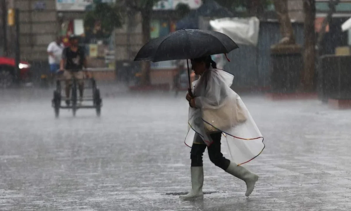 Continuarán las fuertes lluvias en gran parte del país.