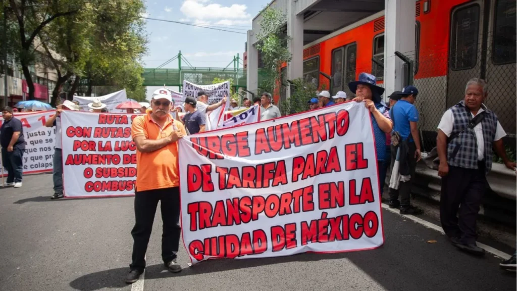 Marcha de transportistas en CDMX EN VIVO: Conoce vías afectadas. Noticias en tiempo real
