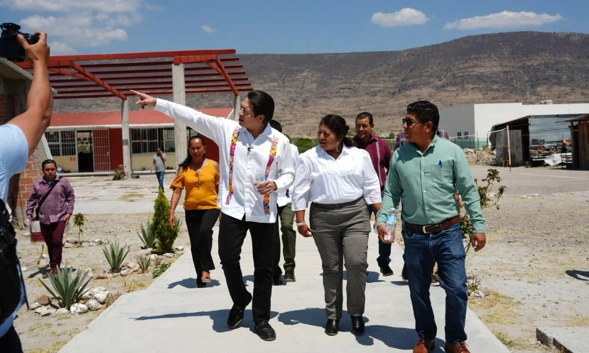Mario Delgado, titular de la SEP, reafirmó su compromiso con los avances de la Nueva Escuela Mexicana.